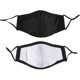 thumbnail image 2 of Máscara protectora reutilizable en 5 capas, lavable y duradera con clip nasal insertado, máscara protectora para uso diario, negro JAMW Sencillez, 2 of 5