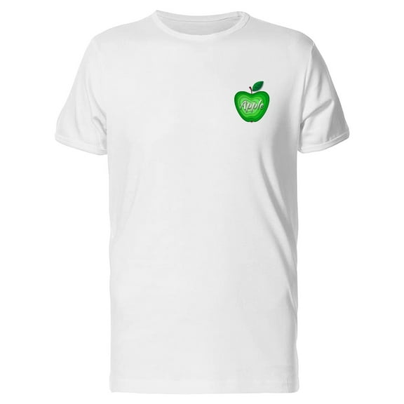 Paper Art Of A Green Apple Tee Men's -Image by Shutterstock