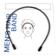 thumbnail image 4 of WEUVEB 3Ud Unisex Sports Hair Hoop Black Spiral Shape Hairband for Neat Stylish Hair, 4 of 8