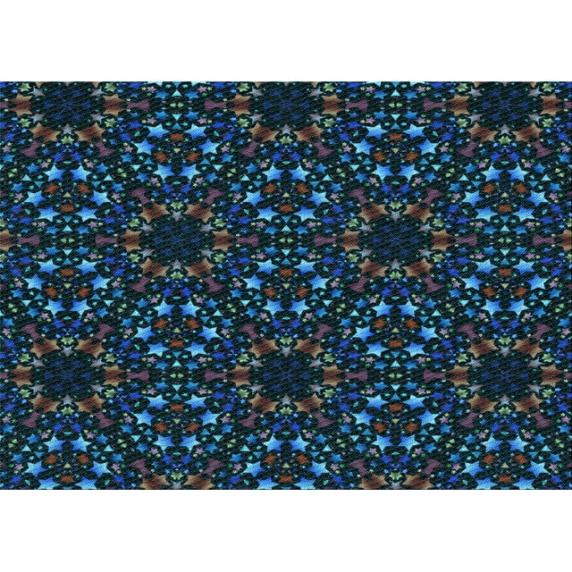 Ahgly Company Machine Washable Indoor Rectangle Transitional Midnight Gray Area Rugs, 8' x 12'