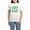 With Blue Strpe Pant, variant on CafePress - Irish Mom St Paddy's Clover Women's Light Pajamas - Women's Short Sleeve Print T-Shirt and Pants Light Cotton Pajama Set