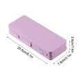 thumbnail image 3 of HHGBAD Portable Double-Layer Pencil Case - Sturdy, Large Capacity Organizer for Stationery, Crafts, and Office Supplies - Stackable Design for Easy Storage, 3 of 5