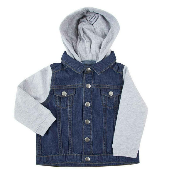Larkwood Boys/Girls Denim Hooded Jacket