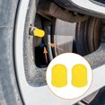 thumbnail image 3 of Motoforti Universal Tire Valve Stem Caps Car Accessories Plastic Yellow 10pcs, 3 of 6