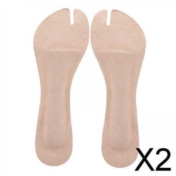 Plantillas para ,Plantillas acolchadas para dedos de los pies con soporte para el arco,Almohadillas para sandalias Plantillas para zapatos con respaldo adhesivo,Plantillas de cuero PU