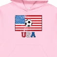 thumbnail image 3 of Inktastic USA Soccer Youth Hoodie Sweatshirt, 3 of 4