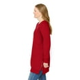 thumbnail image 3 of Woman Within Plus Size Side Zip Sweatshirt, 3 of 5