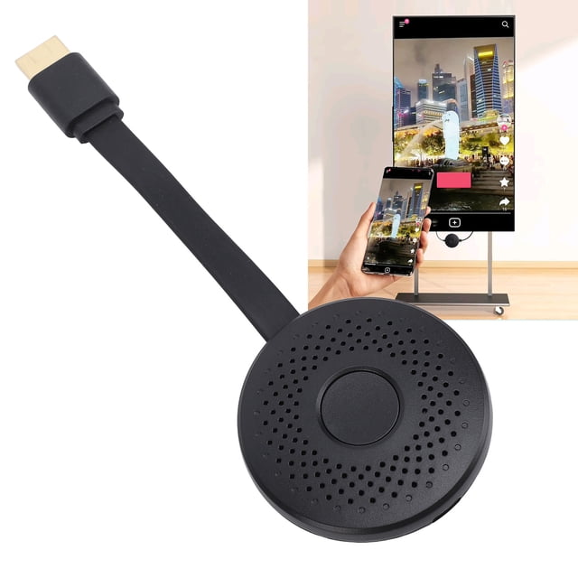 Screen Adapter Dongle, Compact Horizontal Vertical Display Support Phone Display Mirroring Dongle 4K Resolution for for Party