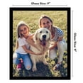 thumbnail image 3 of Americanflat 9" x 11" Picture Frame - Modern Design, Shatter-Resistant Glass, PVC Frame - Black, 3 of 7