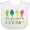 AA-White, variant on Inktastic All You Need is Ice Cream, Ice Cream Cone, Sundae Boys or Girls Baby Bib