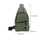 thumbnail image 3 of RKSTN crossbody bags for women Men's High-end Bag Chest Bag With Headphone Port Removable Buckle Side Bag Travel Outdoor, 3 of 6