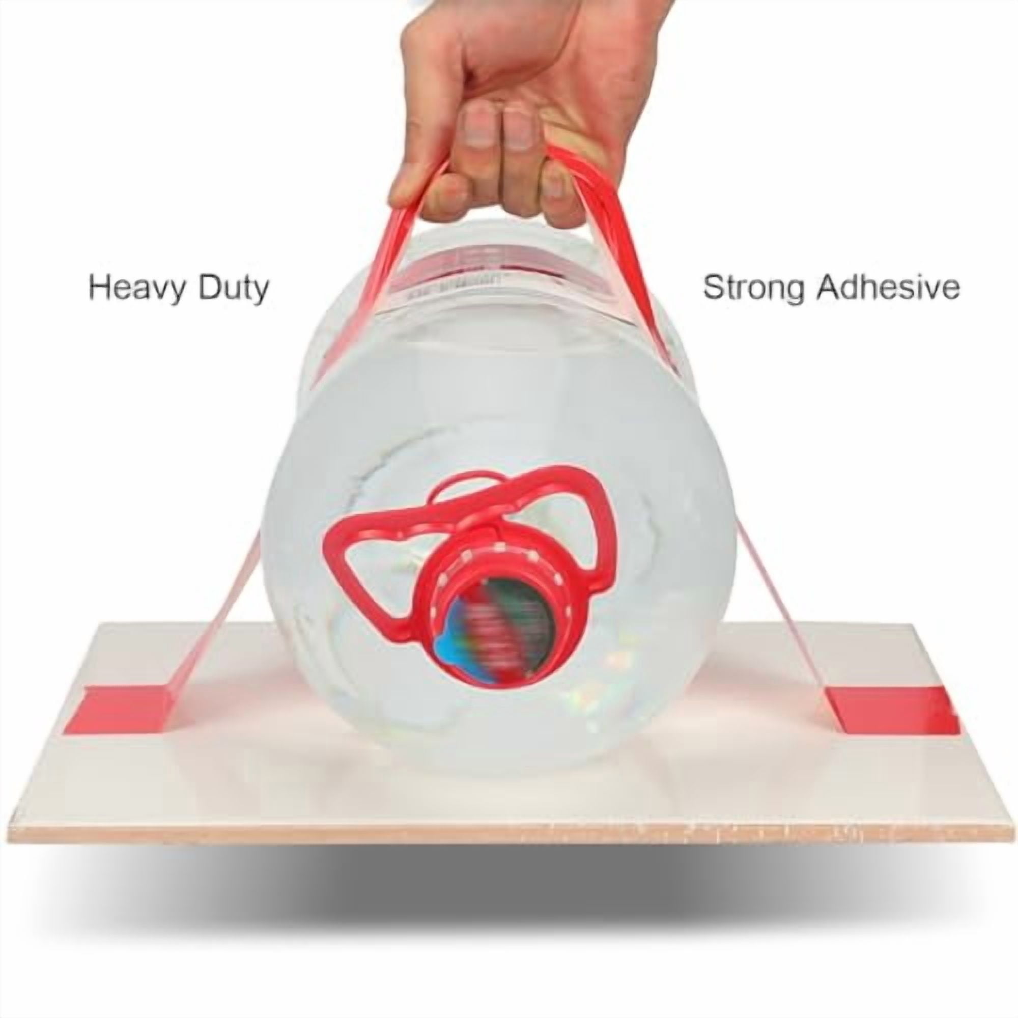 3 Pack Heavy Duty Waterproof Red Duct Tape, 60 Yards x 2 Inch Strong Adhesive Tape Bulk for Indoor Outdoor Repairs