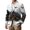 White, variant on Delconic Mens Corduroy Blazer Jacket Halloween Print Single Breasted Notch Lapel Two Button Sport Coat Business Casual Tailored Fit Pink L