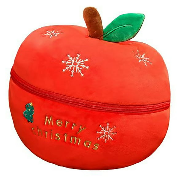 RUIG Christmas Plush Toys Decorations, Cute Animal Plush Stuffed Animals Doll for Kids Boys Girls Xmas Home Office Party Favors - Christmas Tree, Reindeer,Capibara,Apple Design