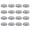 Silver, variant on 16pcs 70mm Mason Jar Lids Tinplate Storage Caps Airtight Silver
