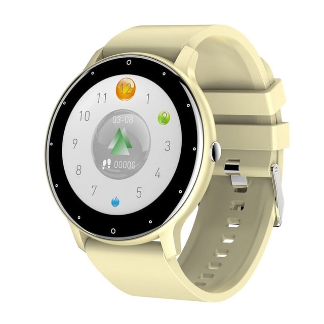 Reloj inteligente Sailing Monitoreo del sueño del ritmo cardíaco ZL02D amarillo