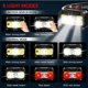 thumbnail image 4 of Linterna frontal MIOISY recargable con LED ultrabrillante de 1200 lúmenes, 4 of 6