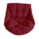 thumbnail image 5 of Cojín para silla columpio, cojín para asiento de cesta colgante, cojines para respaldo de silla huevo Rojo, 5 of 9