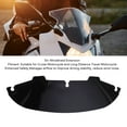 thumbnail image 3 of Motorcycle Windshield Extender,Motorcycle Windshield Extension Enhanced Safety Reduce Noise Sporty Look Extended Windscreen Spoiler Motorcycle, 3 of 7
