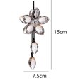 thumbnail image 2 of Crystal Flower Hanging Crystal Decor Home Garden Car Charm Rainbow Maker Pendant, 2 of 5