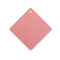 thumbnail image 1 of Cateissary Tapete de con aislamiento térmico, plato, almohadilla para olla, posavasos cuadrado, mantel Individual antideslizante, Protector de Mostrada Rosado Cateissary HA067180-02, 1 of 6