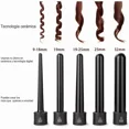 thumbnail image 3 of Ferro Rizadora De Cabello Cerámica Profesional 5 En 1, 3 of 8