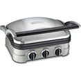 thumbnail image 4 of Grill Griddler Cuisinart 5 en 1 con accesorio para gofres GR-4N, 4 of 6