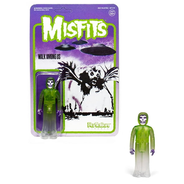 Misfits 3 75 Inch Reaction Figure The Fiend Walk Among Us Green Walmart Com Walmart Com