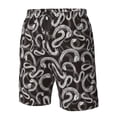 thumbnail image 4 of Fotbe Hand Drawn Snake Trajes de Baño Estampados para Hombre, Shorts de Verano de Secado Rápido, Ropa de Playa, Bañadores-XX-Large, 4 of 6