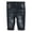 Black-2668, variant on KIDSCOOL SPACE Baby Jeans,Little Toddler Elastic Band Inside with D-ring Distressed Vintage Creasing Stretch Denim Pants,Mid Blue,12-18 Months