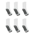 thumbnail image 3 of Hanes Ultimate Men's Ultra Cushion Crew Socks, 6-Pairs White 6-12, 3 of 5