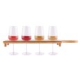 thumbnail image 2 of Linen Chest Cuisivin Wine Flight Board, 2 of 4