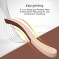 thumbnail image 3 of HGYCPP 2 Pcs Piano Hammer Elbow Sandpaper File Stick Pad Polishing Maintenance Tool, 3 of 8