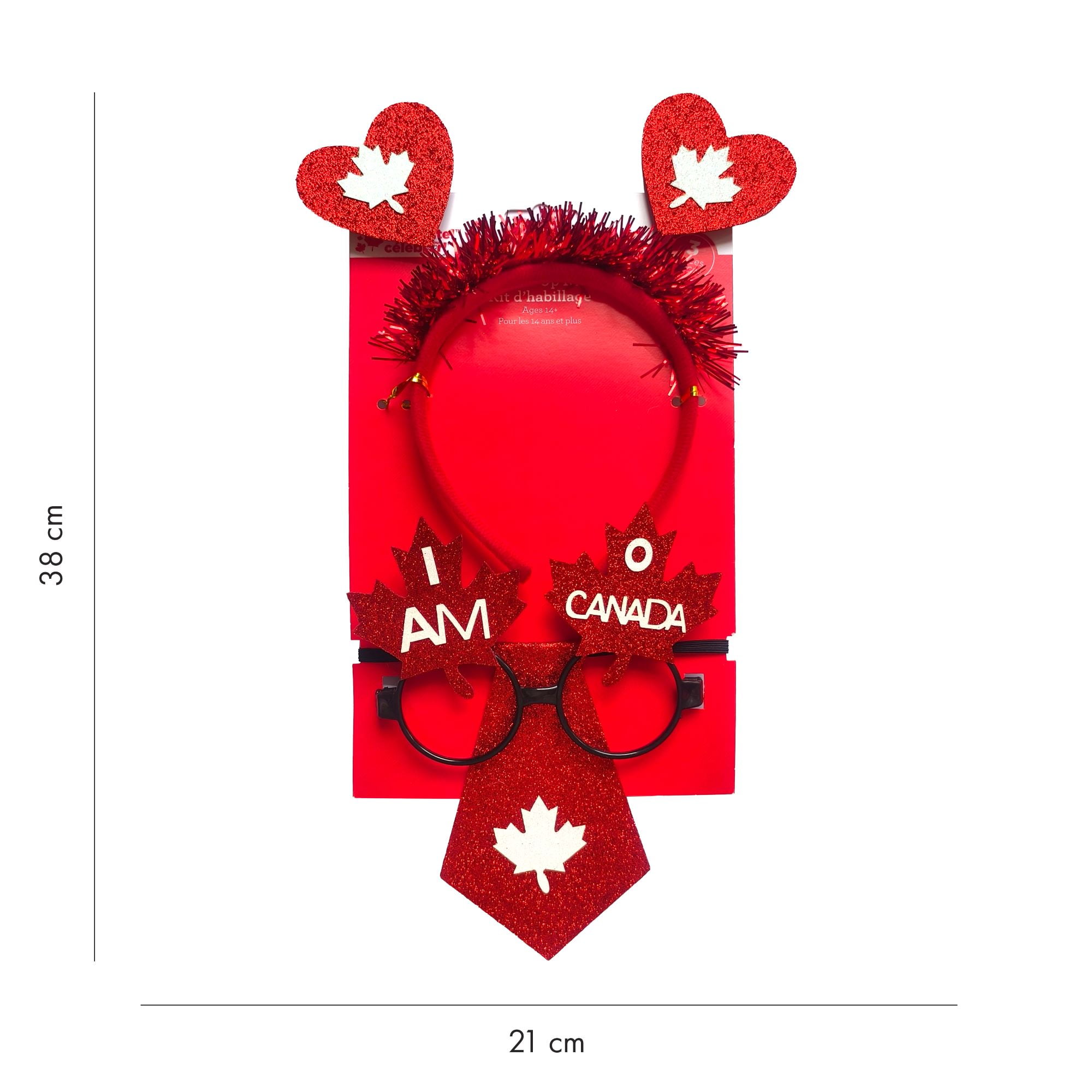 Way to Celebrate Kit Rouge pour La Fête du Canada