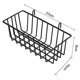 thumbnail image 2 of unbranded 2Jgo Repisas Metálicas De Pared Para Almacenaje Organizador Negro Resistente, 2 of 8