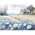 thumbnail image 2 of Farmhouse Wall Art - Vintage Countryside Prints with Barns & Wildflower Field Canvas for Living Room & Bedroom - Framed 12x16 inch, 2 of 6