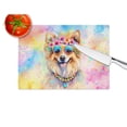 thumbnail image 4 of Pomeranian Hippie Dawg Glass Cutting Board Large 12 in x 15 in, 4 of 5