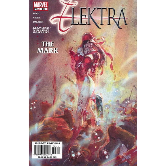 Elektra (3rd Series) #23 VF ; Marvel Comic Book
