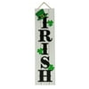 National Tree Company 'Irish' Hanging Wall Decoration, Green, Saint Patrick's Day Collection, 24 Inches