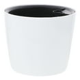 thumbnail image 1 of Round Garden Stylish Self-watering Planter Water Level Display Foolproof Easy to Use (White), 1 of 8