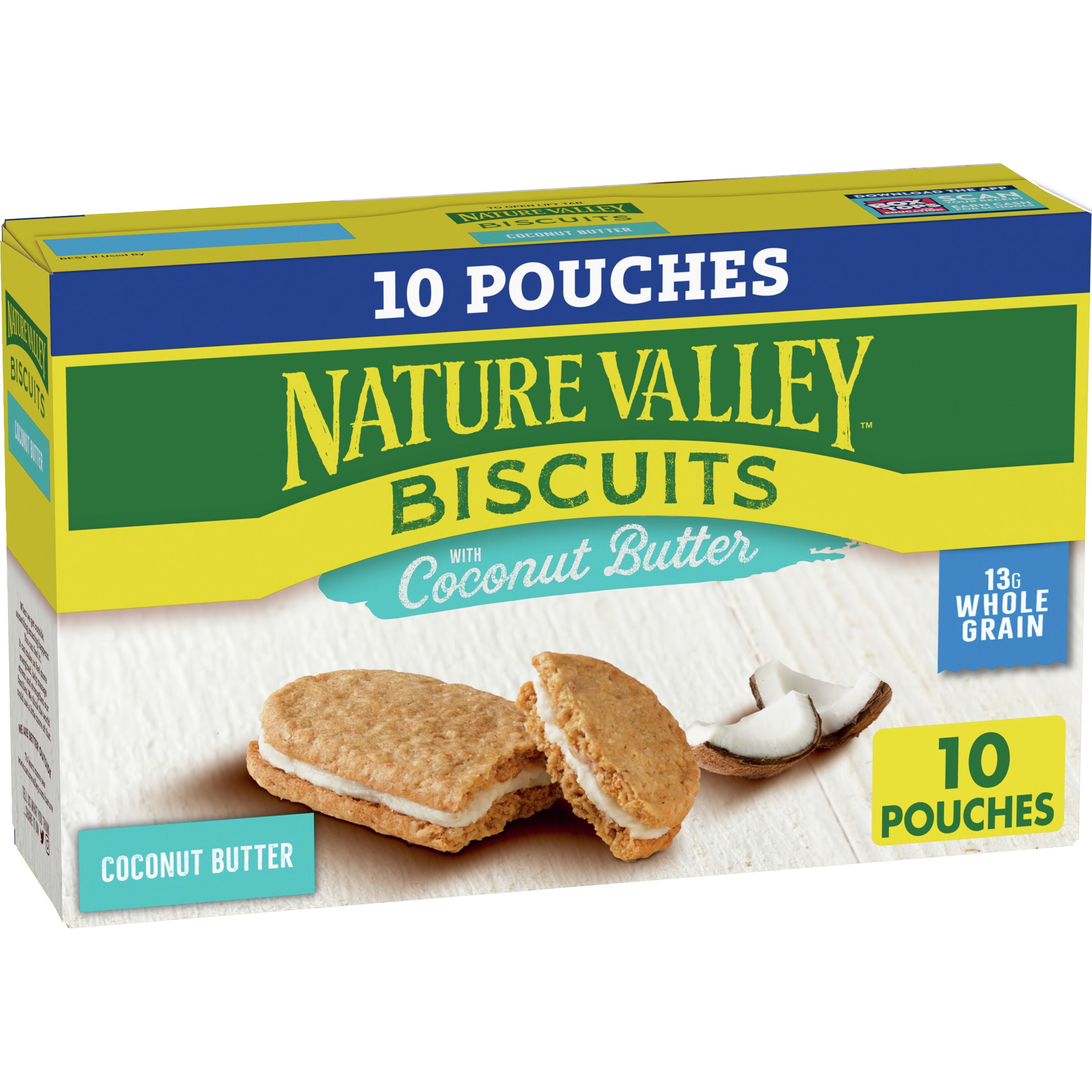 Buy Nature Valley Biscuit Sandwiches, Coconut Butter, Snack Value Pack