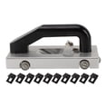 thumbnail image 2 of Aluminium Alloy Manual Floor Groover, Silver U Type Blade Wheeled Groover High Slotting Accuracy  For PVC Plastic Floor, 2 of 8