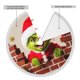 thumbnail image 4 of Faldas para árbol de Navidad Grin-Ch de 48 pulgadas, tapete para árbol de Navidad para fiestas de invierno, falda para árbol de Navidad para decoraciones navideñas rústicas, 4 of 8