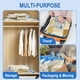 thumbnail image 4 of Fygrip Paquete de 10 bolsas de almacenamiento al vacío gigantes con bomba manual 80% ahorro de espacio bolsas selladas al vacío para ropa bolsas de compresión al vacío para equipaje de viaje mantas ed, 4 of 7