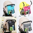 thumbnail image 5 of Linen stroller bag hanging from the back of the baby stroller, 5 of 5