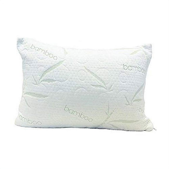Aloe Vera Memory Foam Pillow - Hypoallergenic & Dust Mite Resistant- Firm (King)