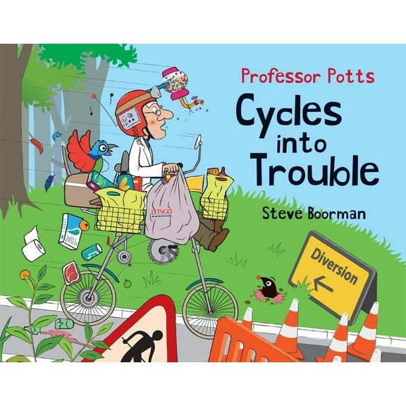 Professor Potts Cycles Into Trouble, (Paperback)