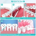 thumbnail image 6 of General 300PCS Interdental Brushes for Braces, Soft and Bendable Dental Brush for Orthodontic Braces, Braces Cleaner Brush Tooth Pick Teeth Flossers Brushes for Teeth (White), 6 of 14