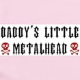 thumbnail image 2 of CafePress - Daddy's Little Metalhead Baby One Piece - Baby Light Bodysuit, Size Newborn - 24 Months, 2 of 4