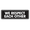 Black, variant on Signs ByLITA Standard We Respect Each Other Sign (Black /Gold) - Small